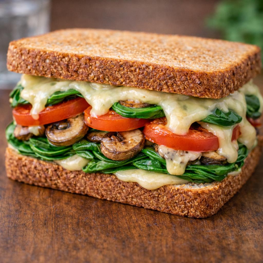 Cheese Veggie Melt (Light) Cheese Veggie Melt (Light) - Image 1