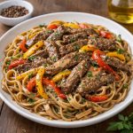Beef Power Linguine