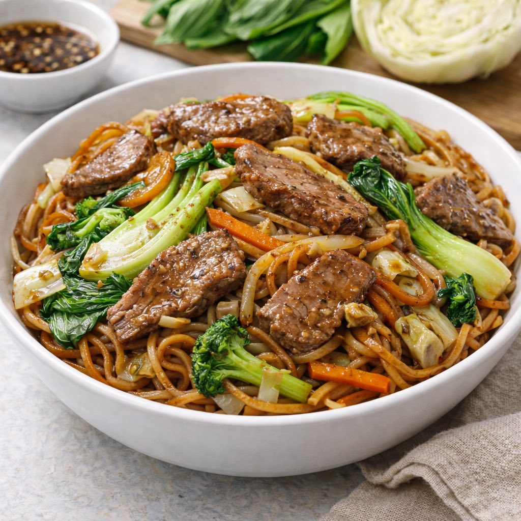 Melody- Plates- Beef Power Pancit Beef Power Pancit - Image 1