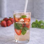 Berry Basil Infused Water