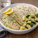 Lemon Herb Fish Plate