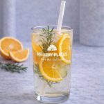 Orange Rosemary Water