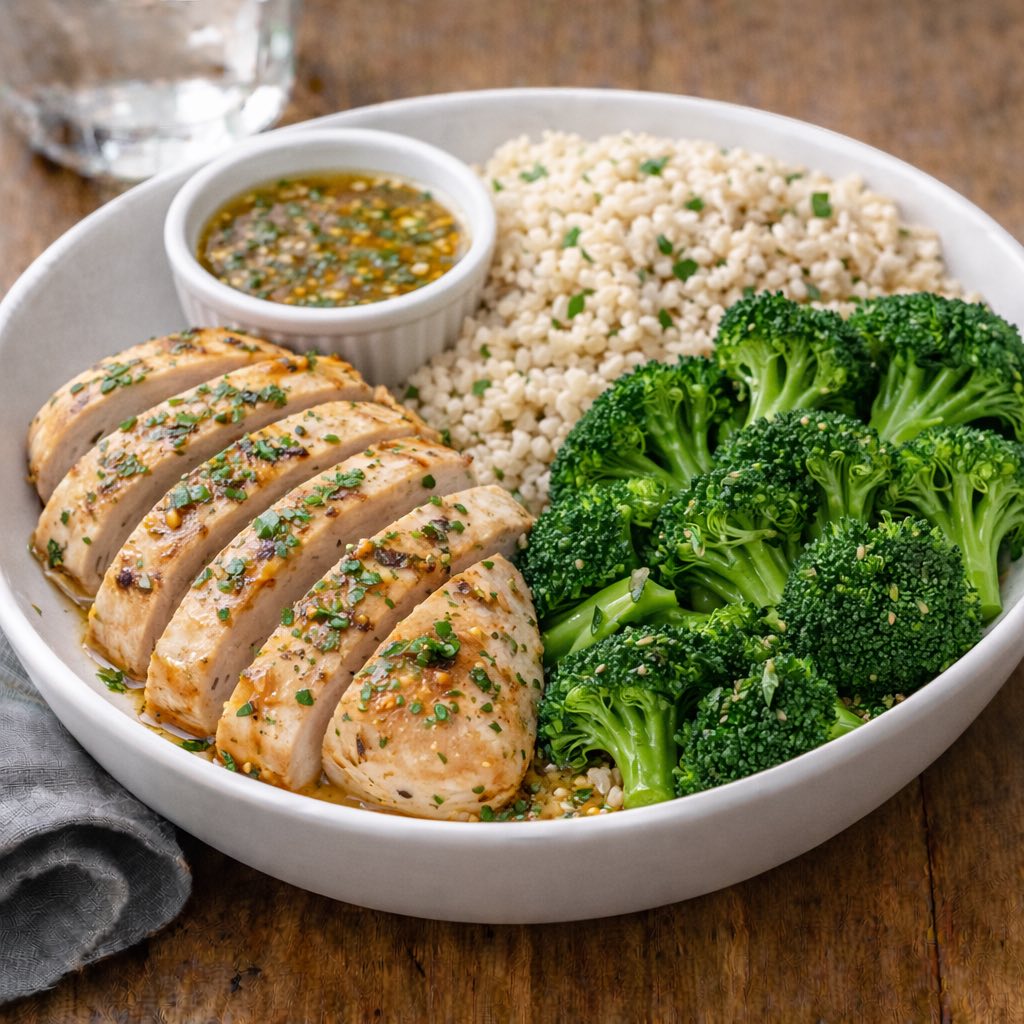 Melody- Plates- Power Chicken Bowl Power Chicken Bowl - Image 1