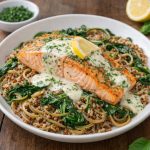 Salmon Quinoa Noodles