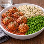 Turkey Meatball Plate