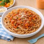Rainbow Spaghetti Bowl