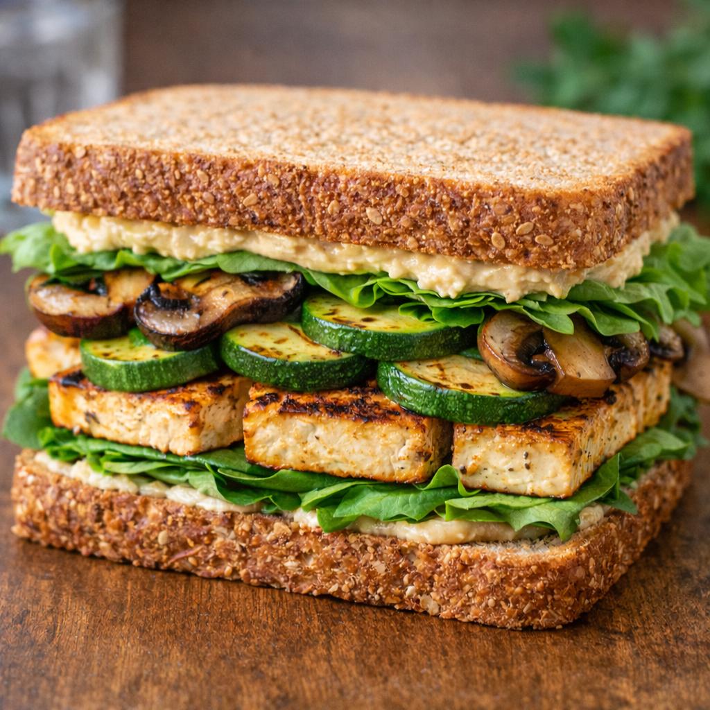 Tofu & Veggie Clean Sandwich Tofu & Veggie Clean Sandwich - Image 1