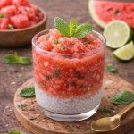 Watermelon Mint Granita